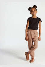 OKAIDI - טישירט קצרה לילדות בצבע שחור - MASHBIR//365