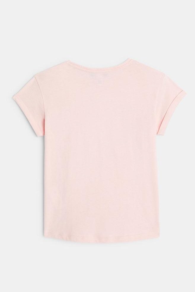 OKAIDI - טישירט קצרה לילדות בצבע ורוד - MASHBIR//365