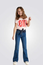 OKAIDI - טישירט קצרה לילדות בצבע ורוד - MASHBIR//365