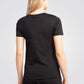 CHAMPION - טישירט קצרה לנשים V-NECK בצבע שחור - MASHBIR//365 - 2
