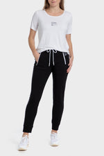 PUNT ROMA - טישירט קצרה עם הדפס בצבע לבן - MASHBIR//365