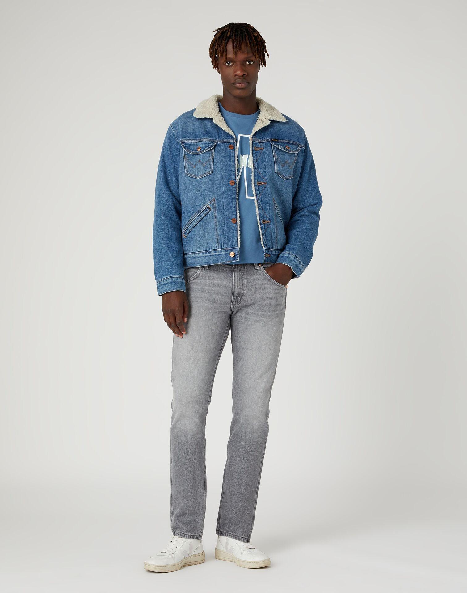 WRANGLER - טישירט קצרה עם הדפס בצבע כחול - MASHBIR//365