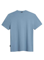 NAPAPIJRI - טישירט קצרה עם הדפס לוגו מידה L בצבע כחול - MASHBIR//365