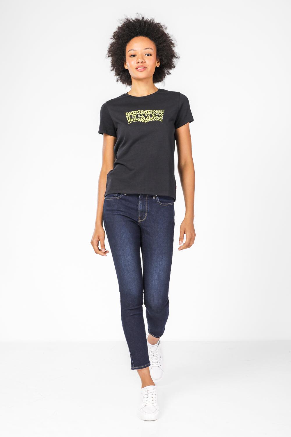 LEVI'S - טישירט קצרה עם לוגו בצבע שחור - MASHBIR//365