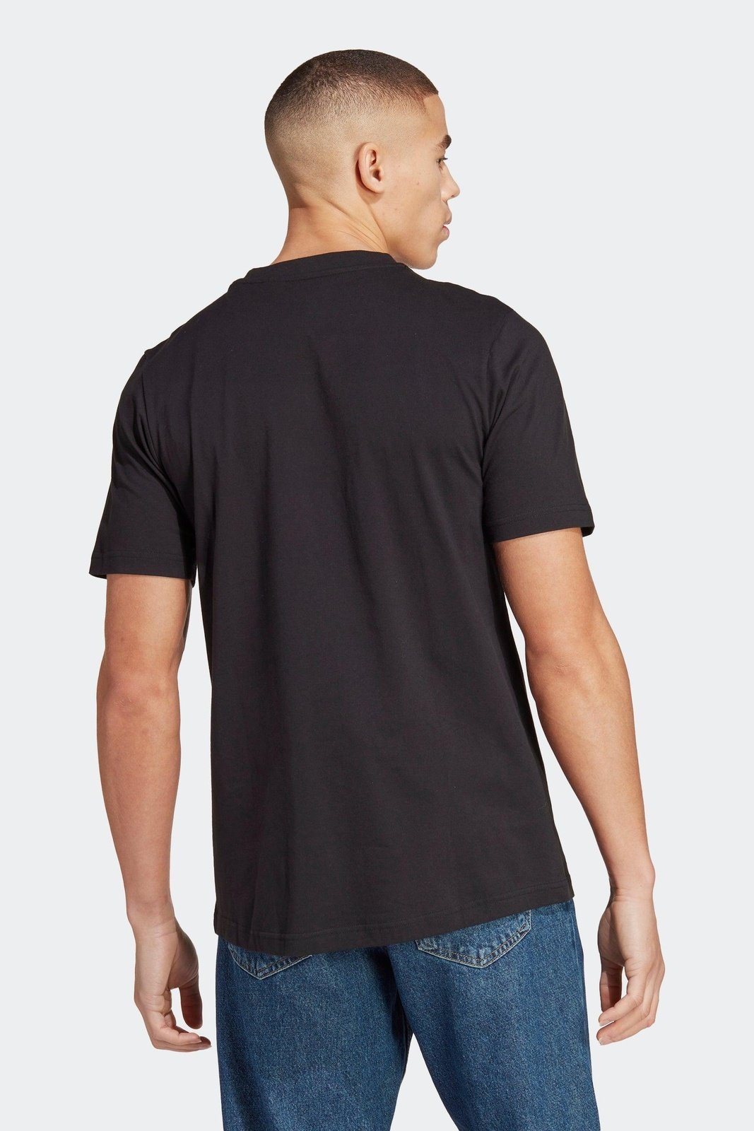 ADIDAS - טישירט קצרה מנצ'סטר יונייטד MANCHESTER UNITED בצבע שחור - MASHBIR//365