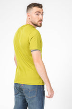 LEVI'S - טישירט קצרה OUTLINE BRANDED בצבע ירוק - MASHBIR//365