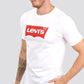 LEVI'S - טישירט לבנה הדפס לוגו אדום - MASHBIR//365 - 1