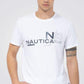 NAUTICA - טישירט לבנה הדפס SAILING - MASHBIR//365