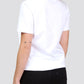 DIESEL - טישירט לבנה לוגו עגול - MASHBIR//365