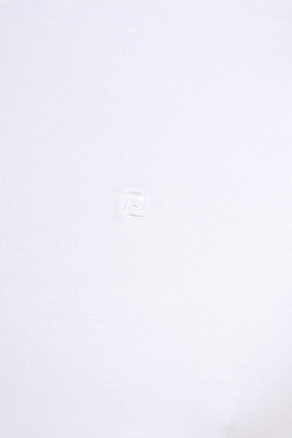 Pierre Cardin - טישירט לבנה צווארון V - MASHBIR//365