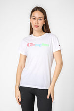 CHAMPION - טישירט LEGACY-CREWNECK בצבע לבן - MASHBIR//365