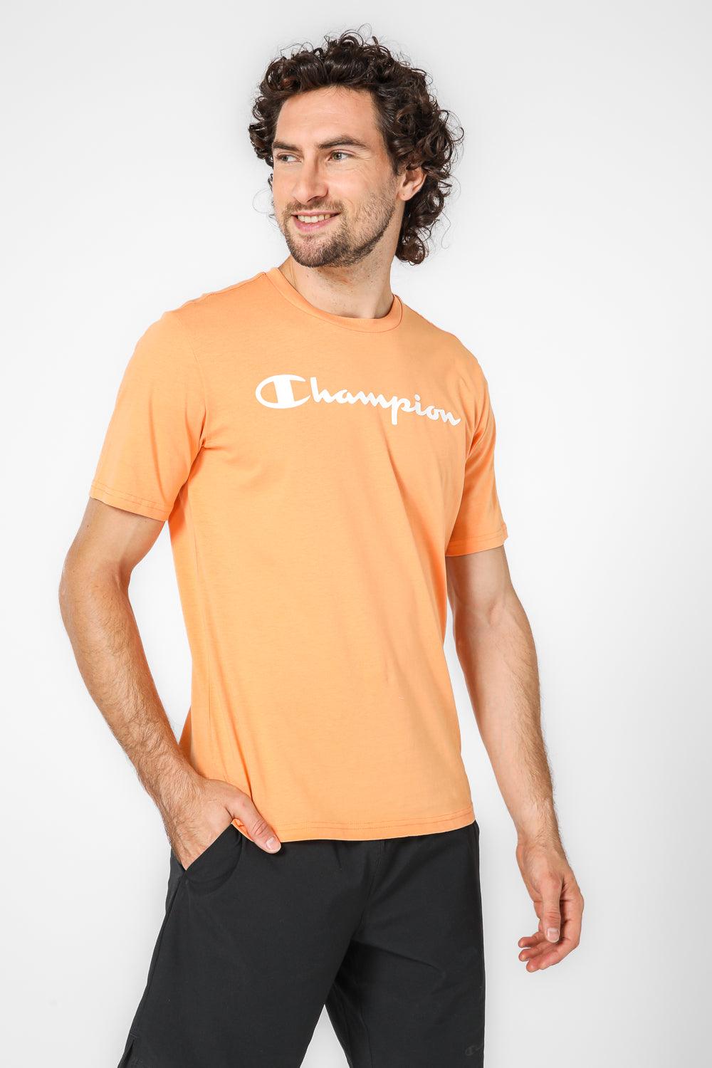 CHAMPION - טישירט LEGACY-CREWNECK בצבע כתום - MASHBIR//365