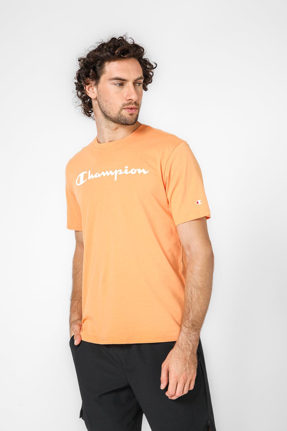 CHAMPION - טישירט LEGACY-CREWNECK בצבע כתום - MASHBIR//365