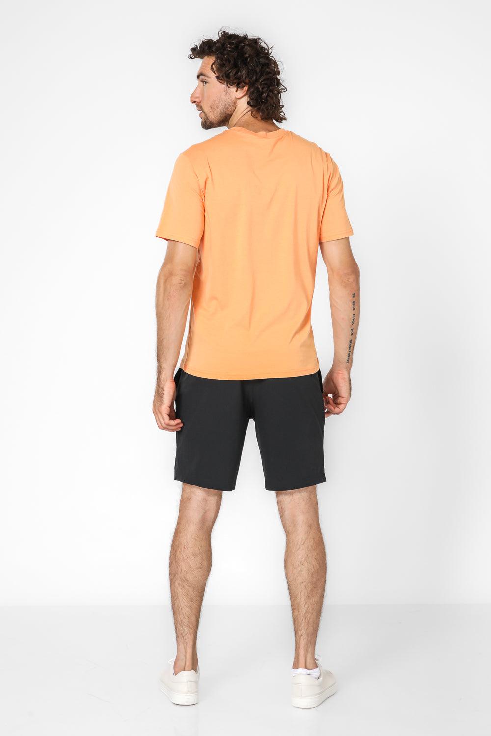 CHAMPION - טישירט LEGACY-CREWNECK בצבע כתום - MASHBIR//365