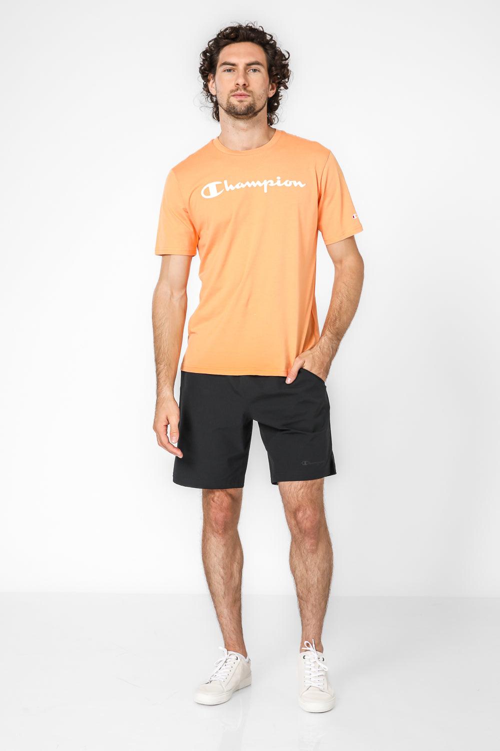 CHAMPION - טישירט LEGACY-CREWNECK בצבע כתום - MASHBIR//365