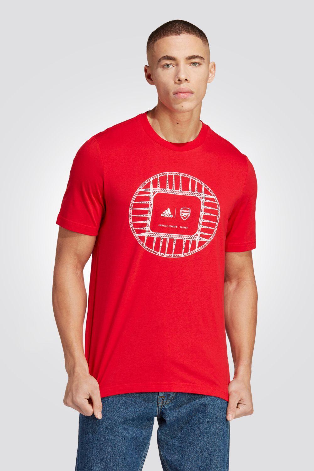 ADIDAS - טישירט לגבר arsenal ארסנל בצבע אדום - MASHBIR//365