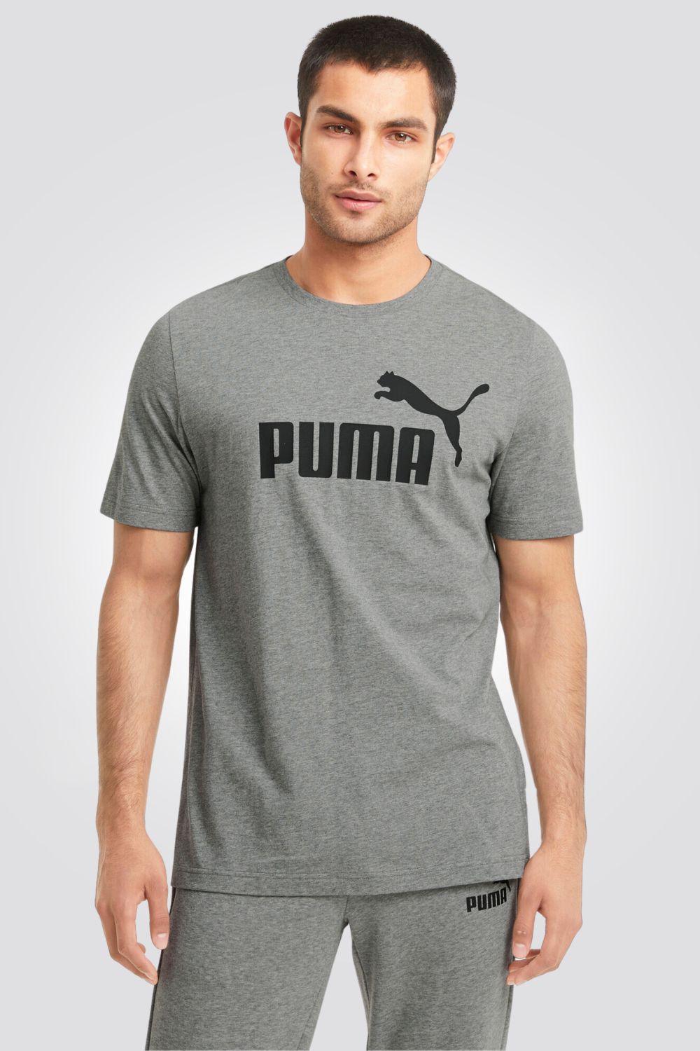 PUMA - טישירט לגבר בצבע אפור - MASHBIR//365