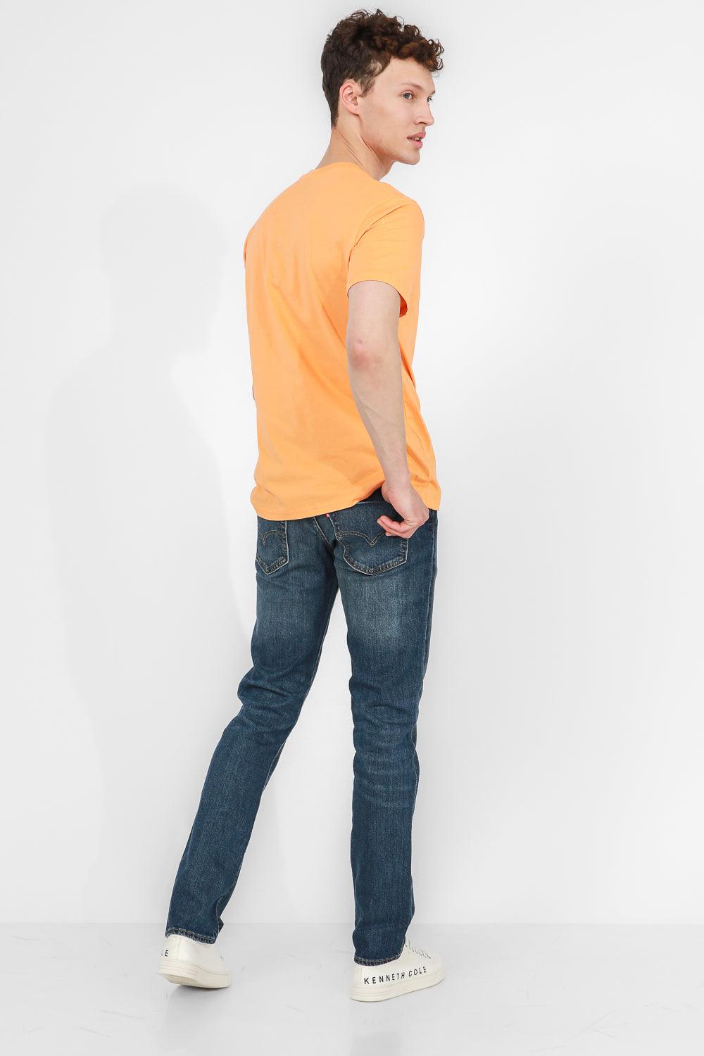 CHAMPION - טישירט לגבר בצבע כתום - MASHBIR//365