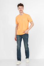 CHAMPION - טישירט לגבר בצבע כתום - MASHBIR//365