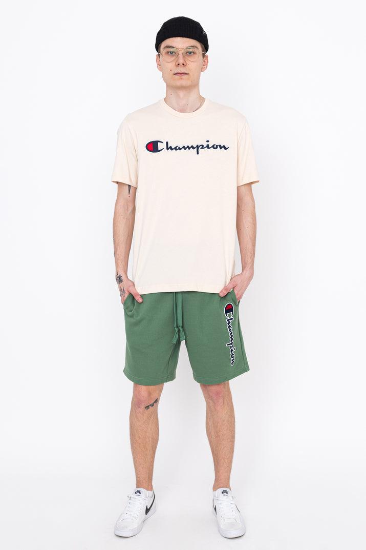 CHAMPION - טישירט לגבר CREWNECK 'בצבע בז - MASHBIR//365