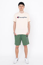 CHAMPION - טישירט לגבר CREWNECK 'בצבע בז - MASHBIR//365