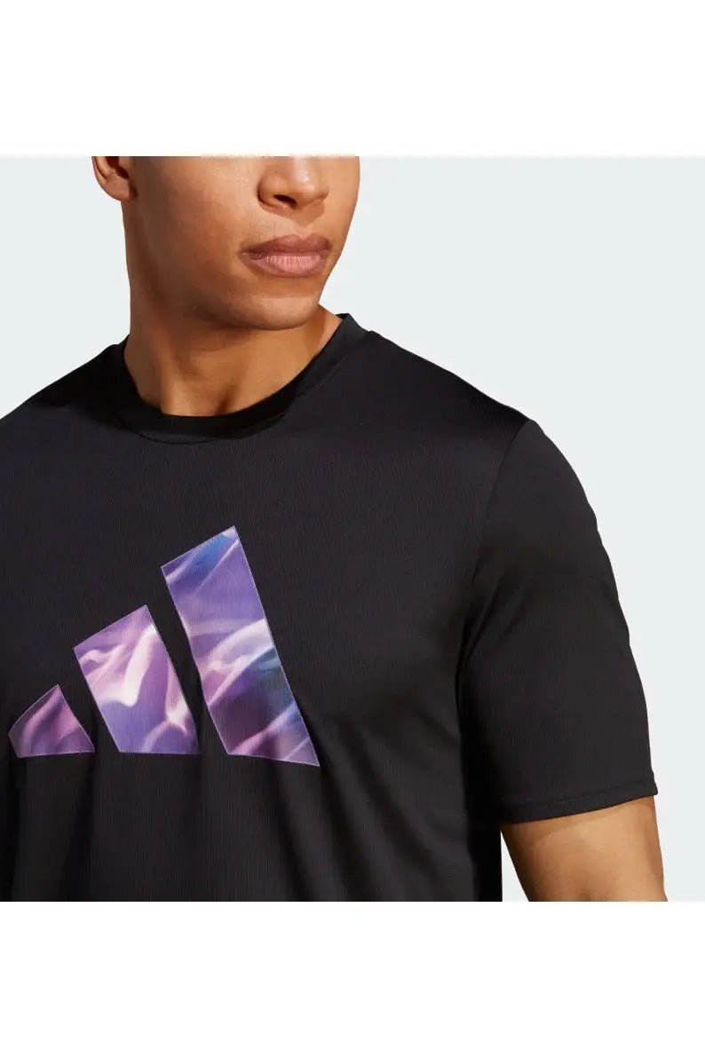 ADIDAS - טישירט לגבר D4M HIIT GF TEE בצבע שחור - MASHBIR//365