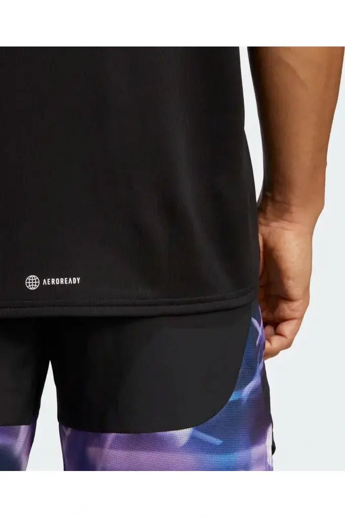 ADIDAS - טישירט לגבר D4M HIIT GF TEE בצבע שחור - MASHBIR//365