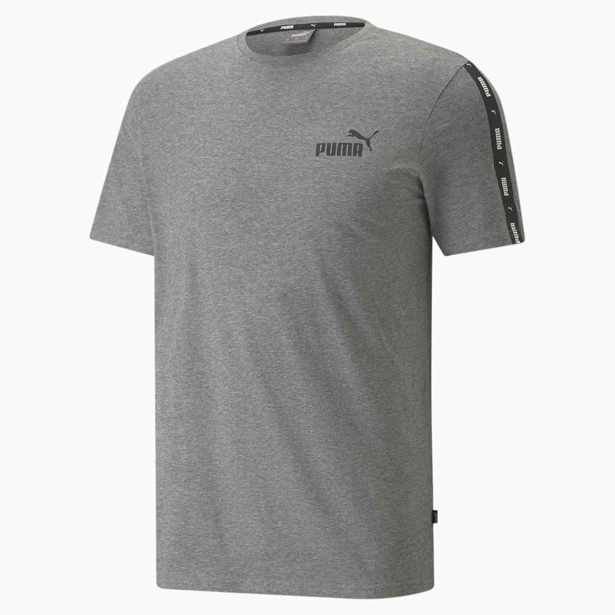 PUMA - טישירט לגבר ESS+ Tape Tee בצבע אפור - MASHBIR//365