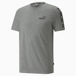 PUMA - טישירט לגבר ESS+ Tape Tee בצבע אפור - MASHBIR//365