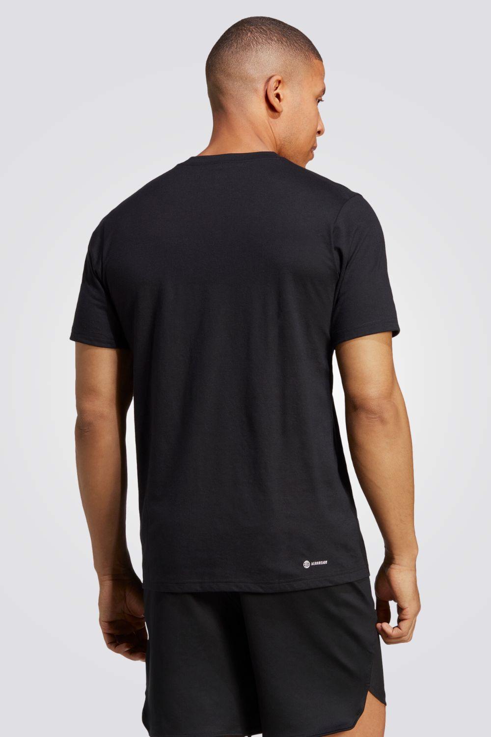 ADIDAS - טישירט לגבר ESSENTIALS FEELREADY בצבע שחור - MASHBIR//365