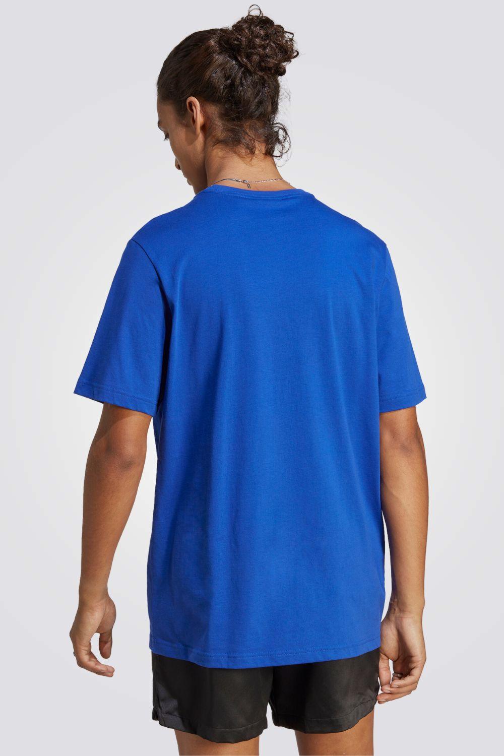 ADIDAS - טישירט לגבר ESSENTIALS SINGLE בצבע כחול - MASHBIR//365