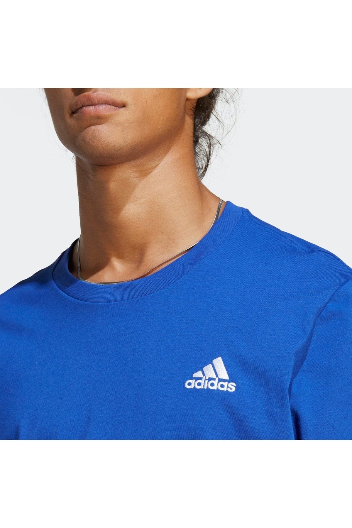 ADIDAS - טישירט לגבר ESSENTIALS SINGLE בצבע כחול - MASHBIR//365