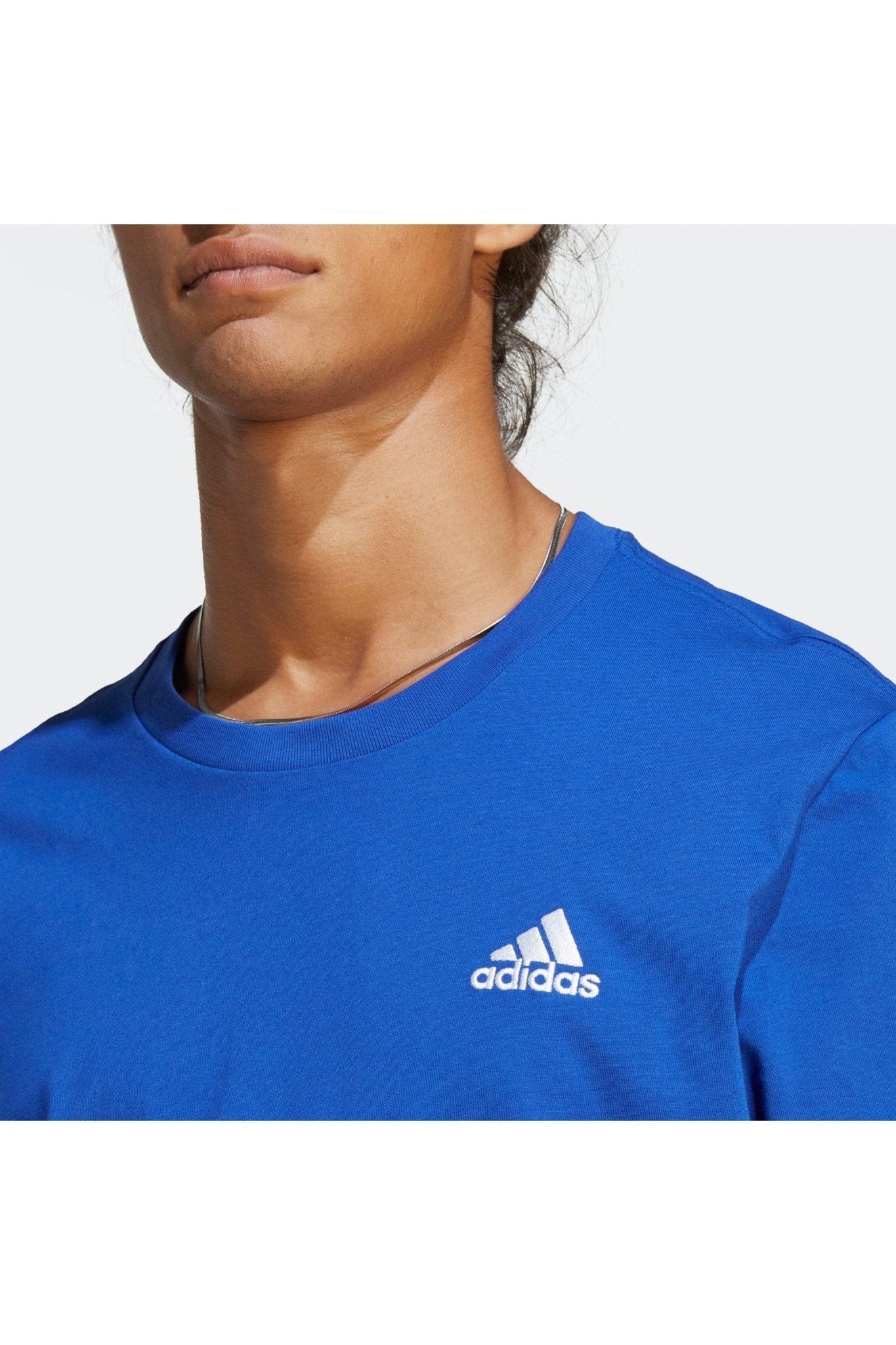 ADIDAS - טישירט לגבר ESSENTIALS SINGLE בצבע כחול - MASHBIR//365