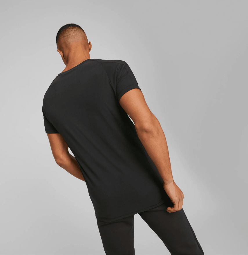 PUMA - טישירט לגבר EVOSTRIPE TEE בצבע שחור - MASHBIR//365