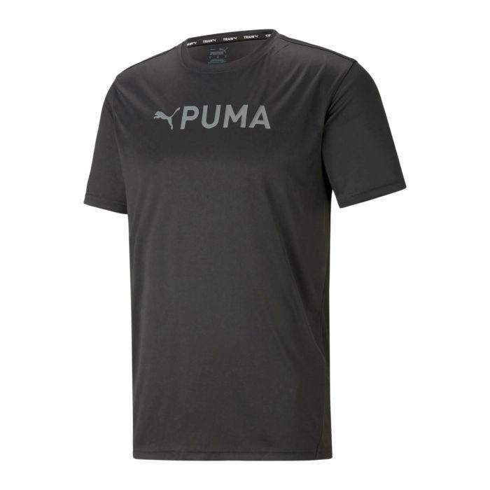 PUMA - טישירט לגבר Fit Logo Tee בצבע שחור - MASHBIR//365