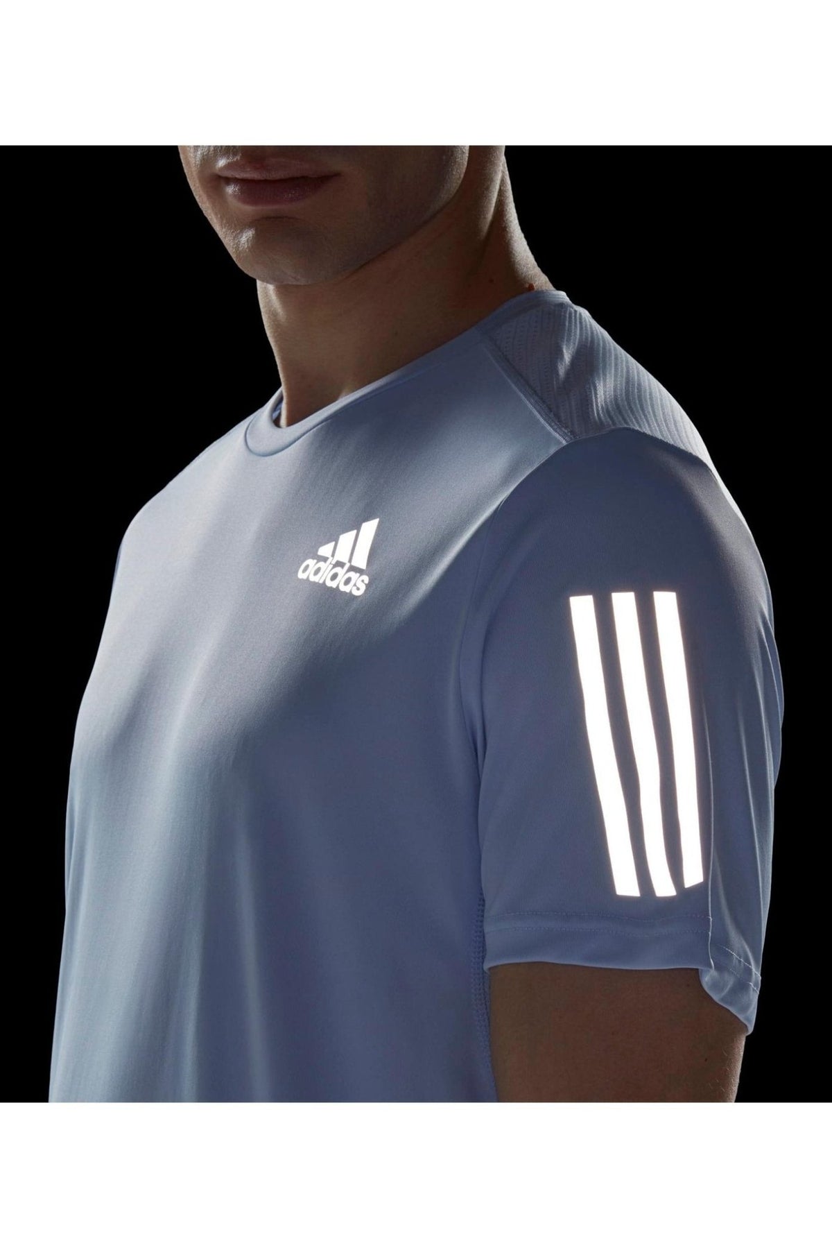 ADIDAS - טישירט לגבר OWN THE RUN TEE בצבע תכלת - MASHBIR//365