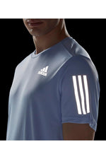 ADIDAS - טישירט לגבר OWN THE RUN TEE בצבע תכלת - MASHBIR//365