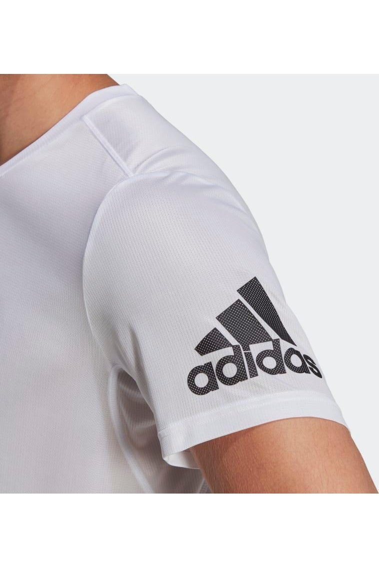 ADIDAS - טישירט לגבר RUN IT TEE M בצבע לבן - MASHBIR//365