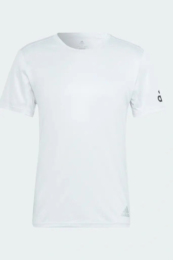ADIDAS - טישירט לגבר RUN IT TEE M בצבע לבן - MASHBIR//365