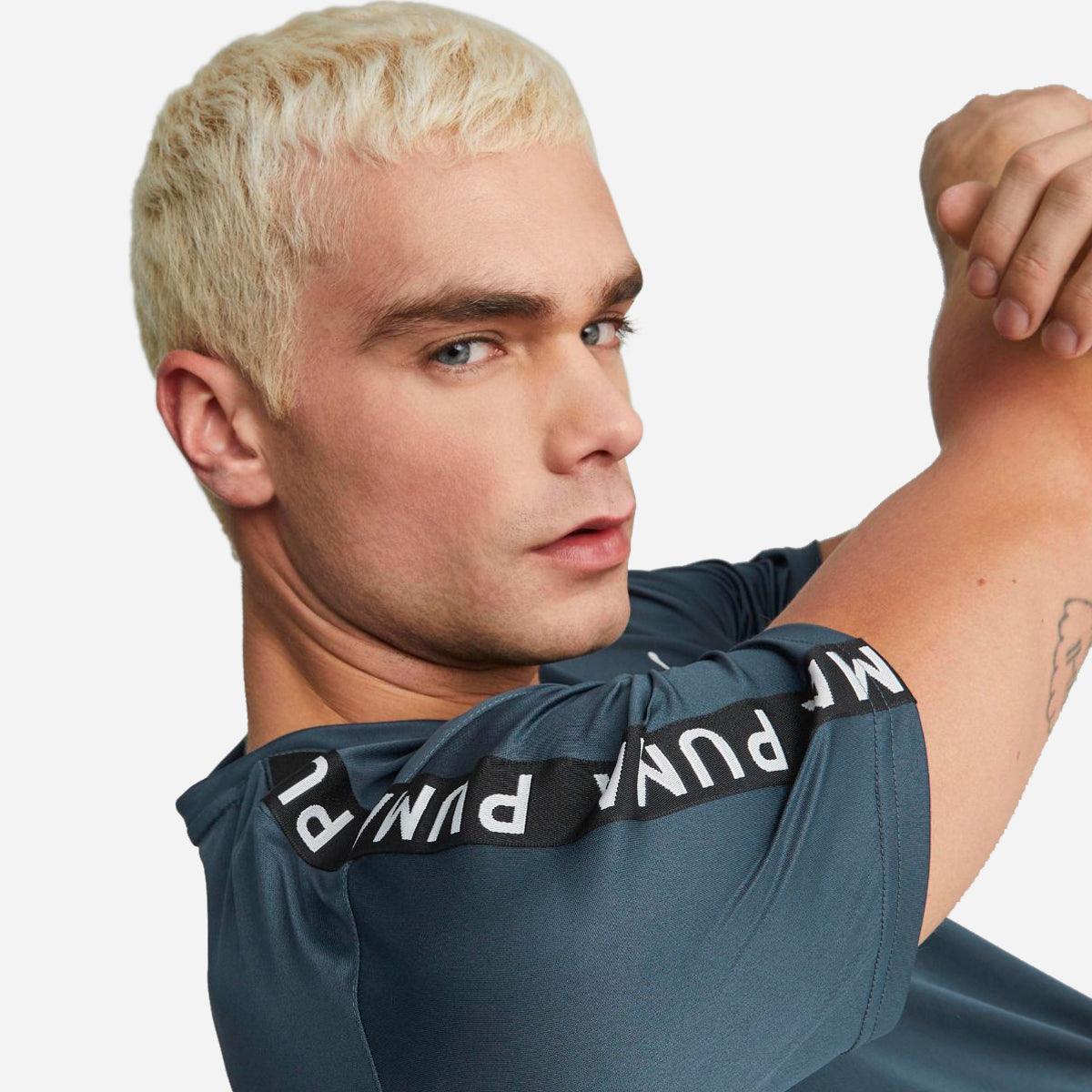 PUMA - טישירט לגבר SLIM FIT בצבע נייבי - MASHBIR//365