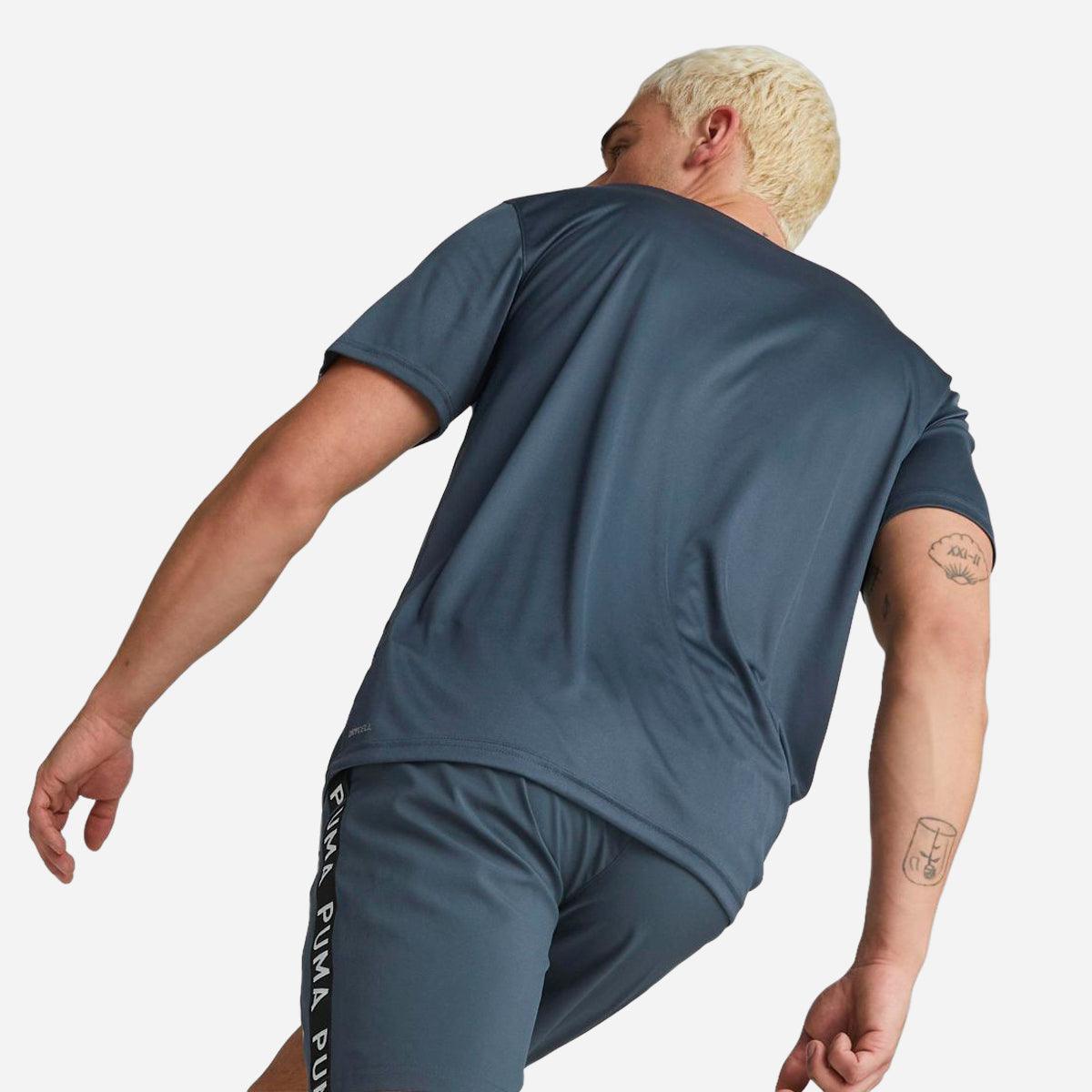 PUMA - טישירט לגבר SLIM FIT בצבע נייבי - MASHBIR//365