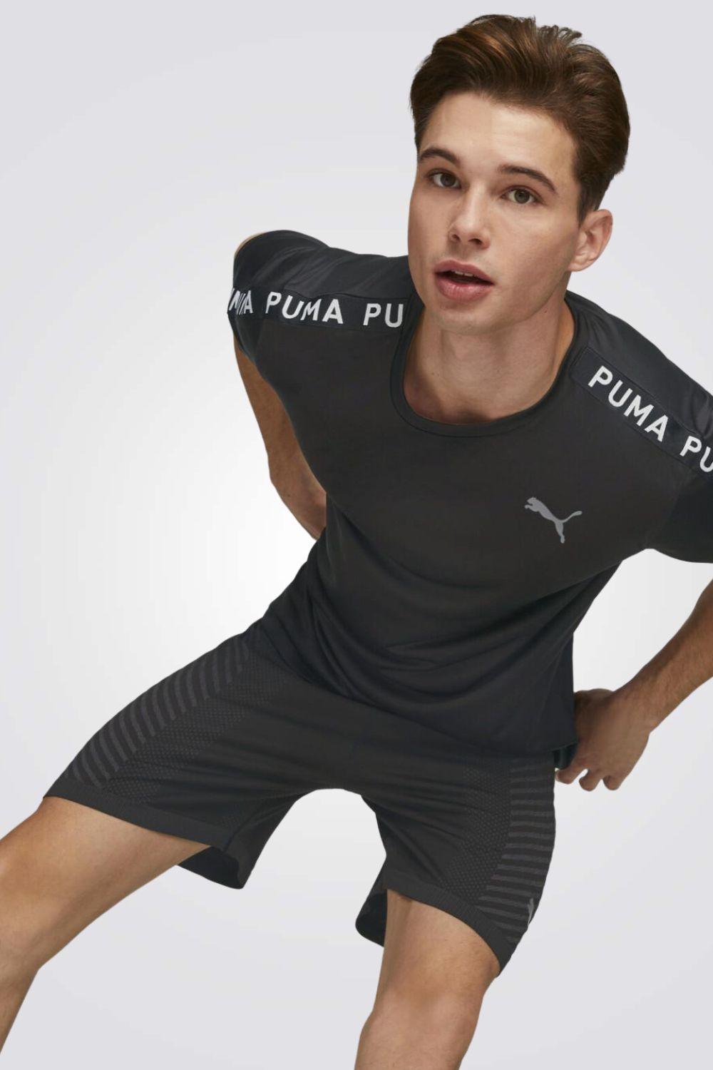 PUMA - טישירט לגבר SLIM FIT בצבע שחור - MASHBIR//365