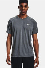 UNDER ARMOUR - טישירט לגבר Streaker בצבע אפור - MASHBIR//365