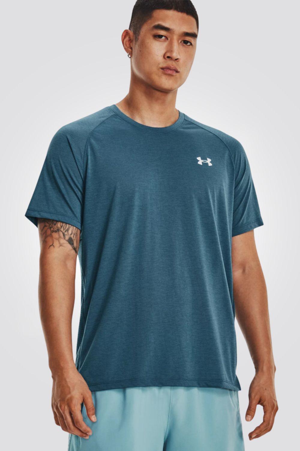 UNDER ARMOUR - טישירט לגבר STREAKER בצבע כחול - MASHBIR//365