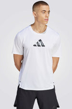 ADIDAS - טישירט לגברים DESIGNED FOR MOVEMENT בצבע לבן - MASHBIR//365