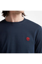 TIMBERLAND - טישירט לגברים SLIM FIT לגברים בצבע כחול - MASHBIR//365