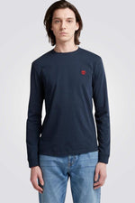 TIMBERLAND - טישירט לגברים SLIM FIT לגברים בצבע כחול - MASHBIR//365