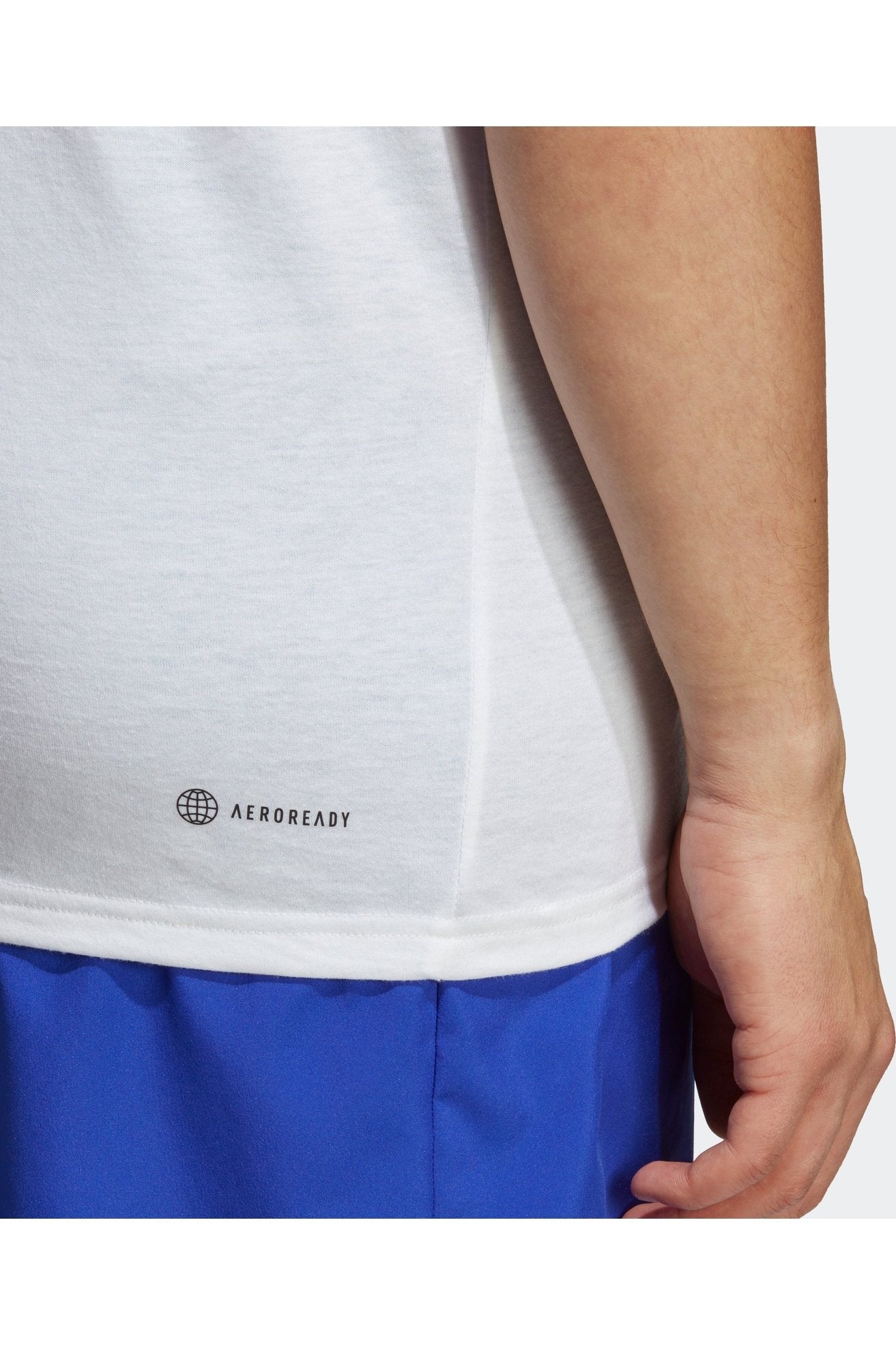 ADIDAS - טישירט לגברים TRAIN ESSENTIALS FEELREADY בצבע לבן - MASHBIR//365