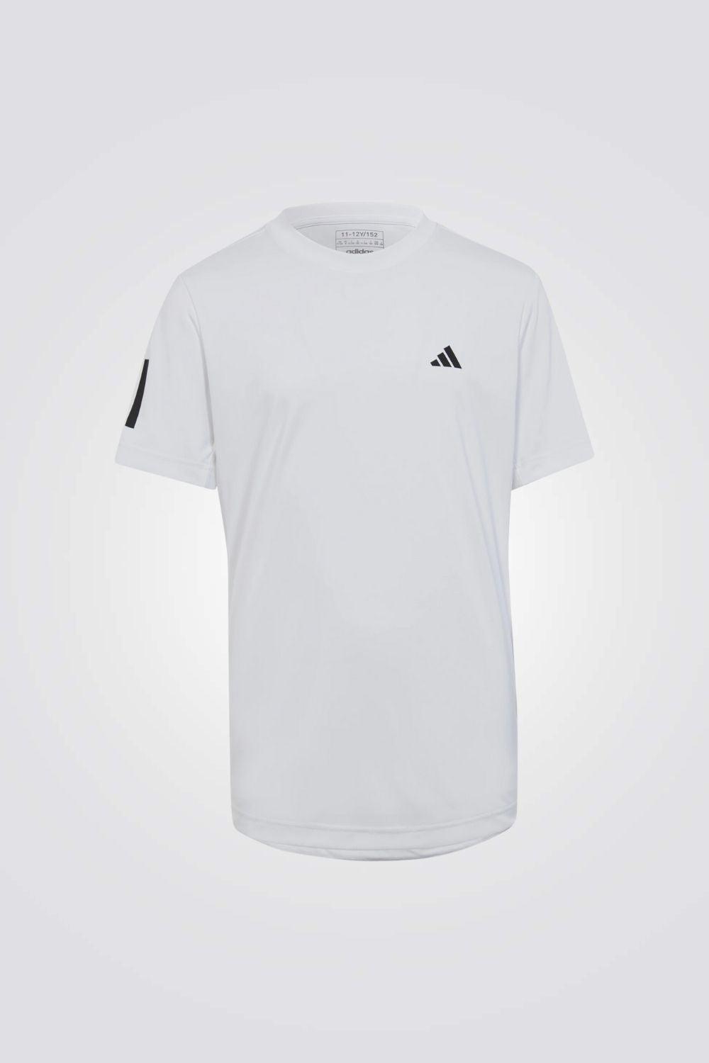 ADIDAS - טישירט לילדים B CLUB 3STR TEE בצבע לבן - MASHBIR//365