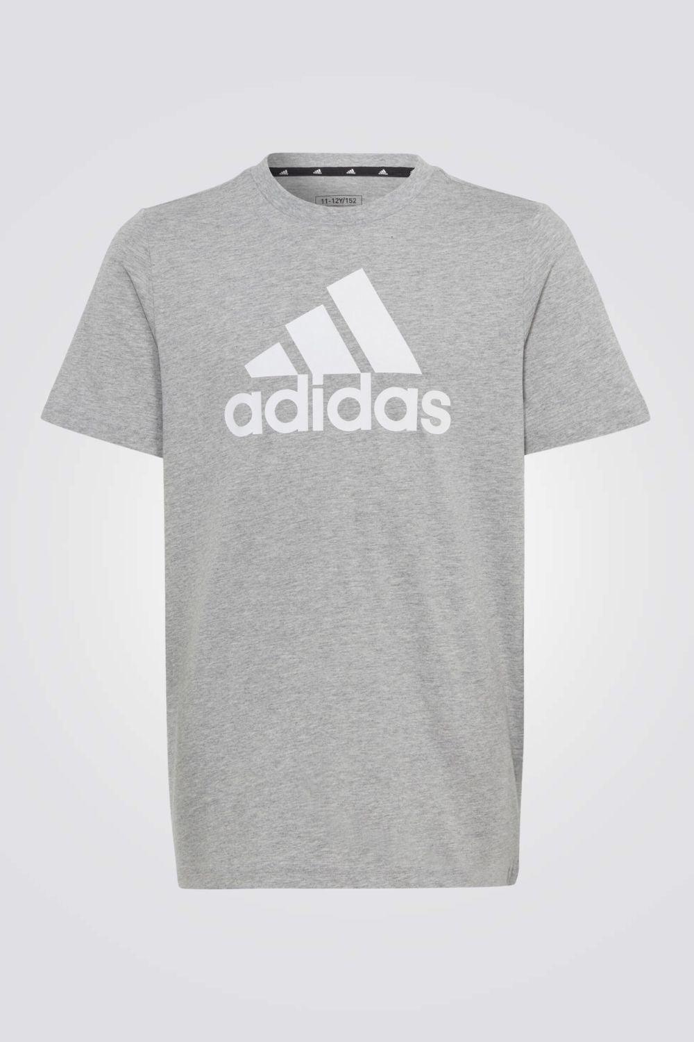 ADIDAS - טישירט לילדים U BL TEE בצבע אפור - MASHBIR//365